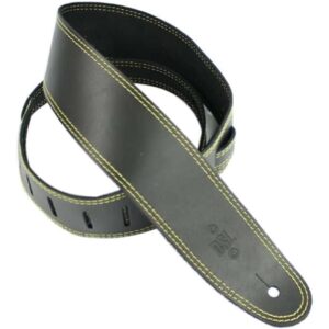 DSL SGE25-15-10 Single Ply Classic Leather Strap 2.5″ – Black